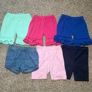 Toddler Girl Short Bundle Size 4T